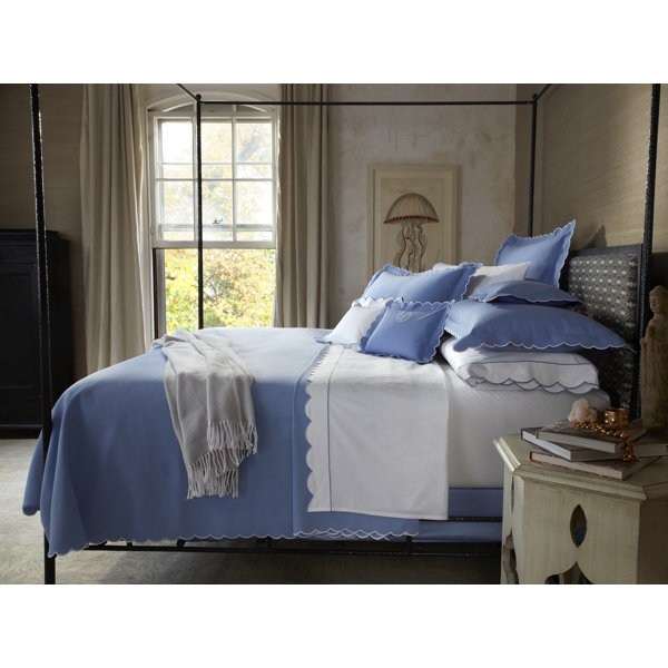 Matouk Diamond Pique Coverlet & Reviews Perigold